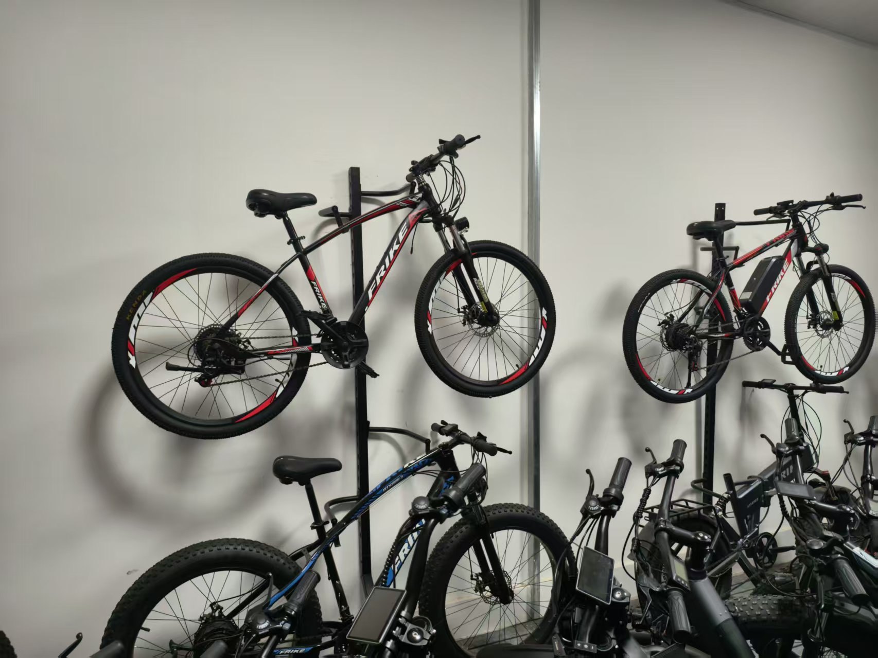 TOJEN showroom wall display